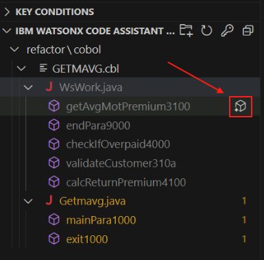 vscode-getAvgMotPremium3100-generate-method