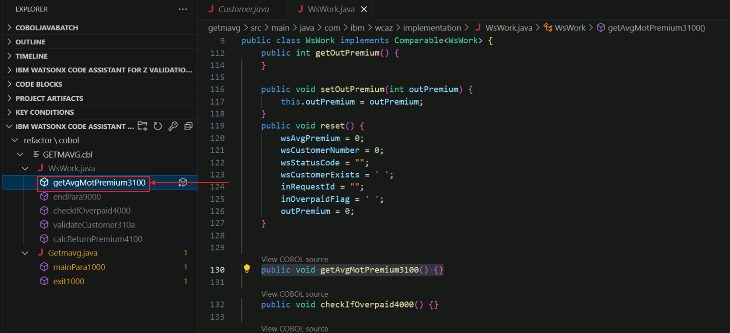 vscode-getAvgMotPremium3100