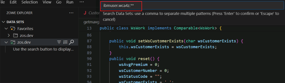 vscode-zosdev