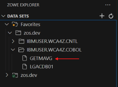 vscode-zosdev-getmavg